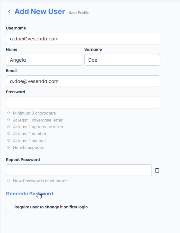 How do I add a user to my Organization? - eLegere Documentation