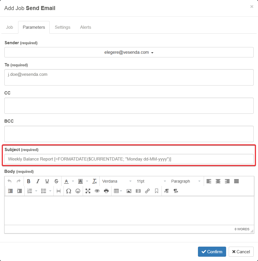 Automate your application - eLegere Documentation