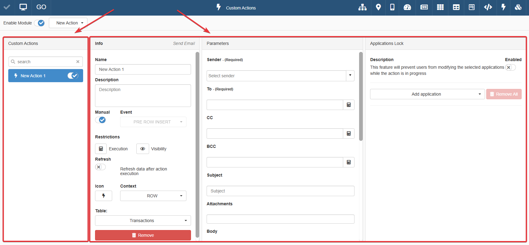 Automate your application - eLegere Documentation