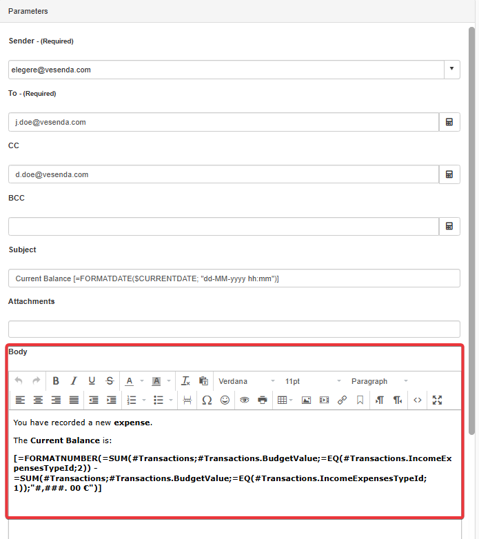 Automate your application - eLegere Documentation