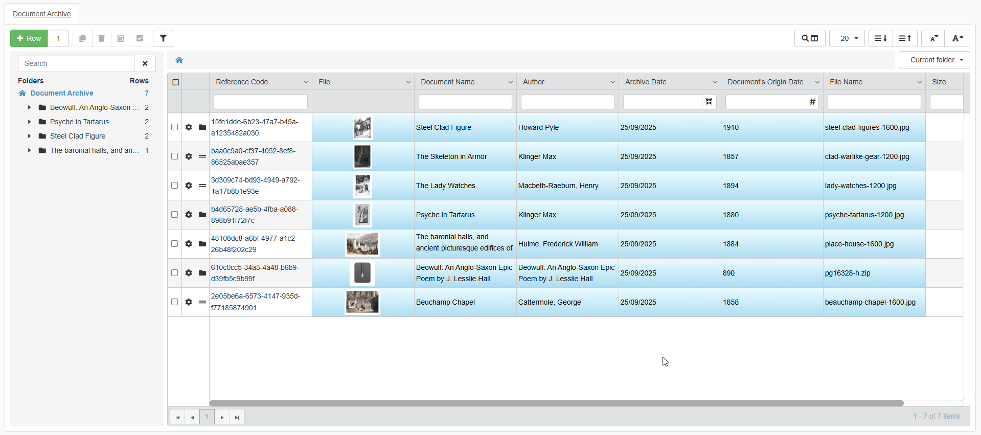 Navigating an Application with File Tree and Folders - Hierarchy ...